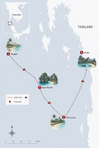 Tajska_map